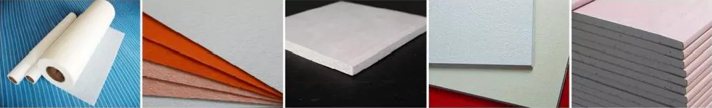 Fiberglass Coated Facing Tissue application